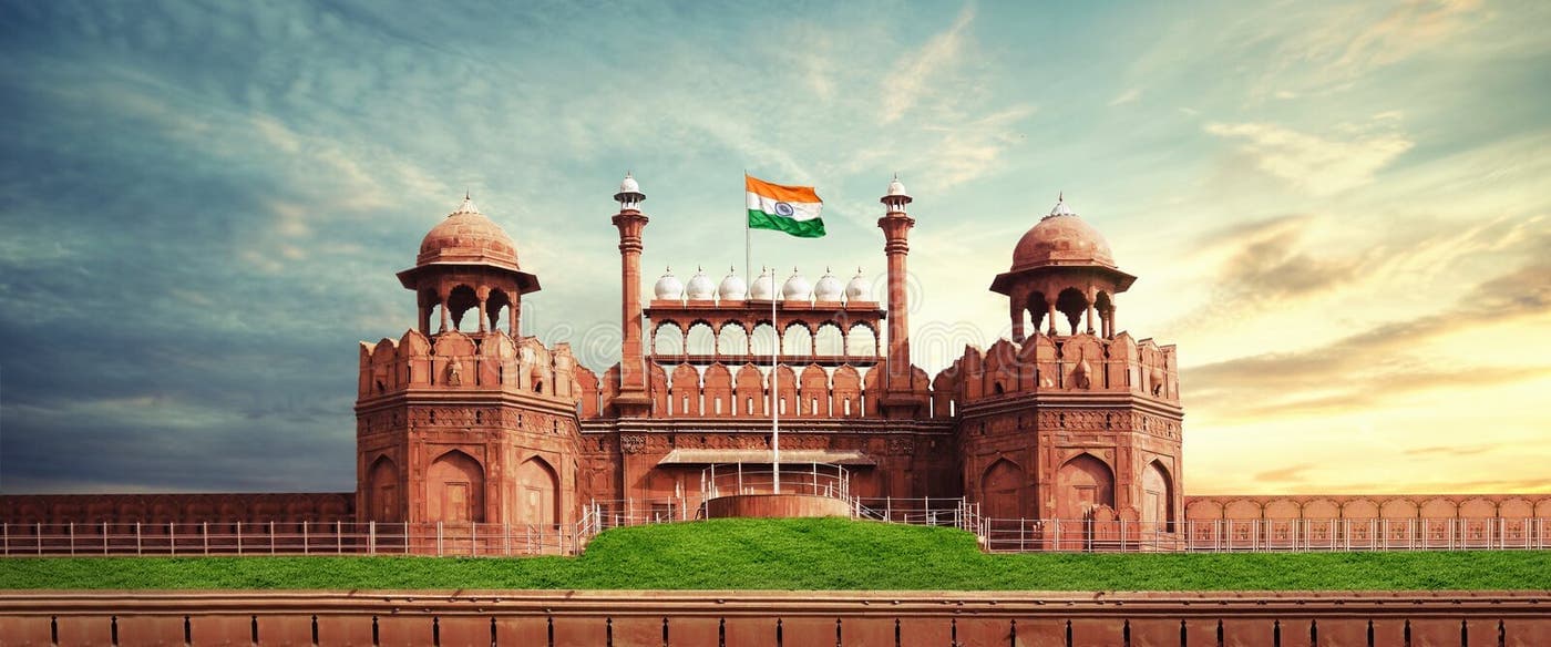 Red Fort representing India's business and governance ecosystem