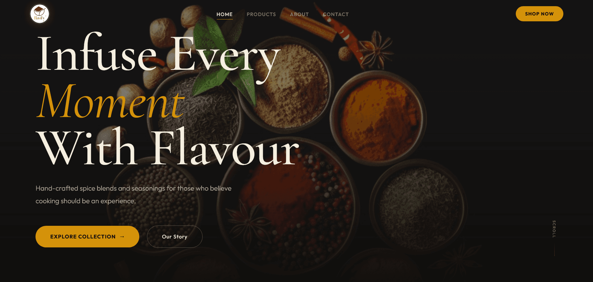 Flavify — D2C food brand · storefront