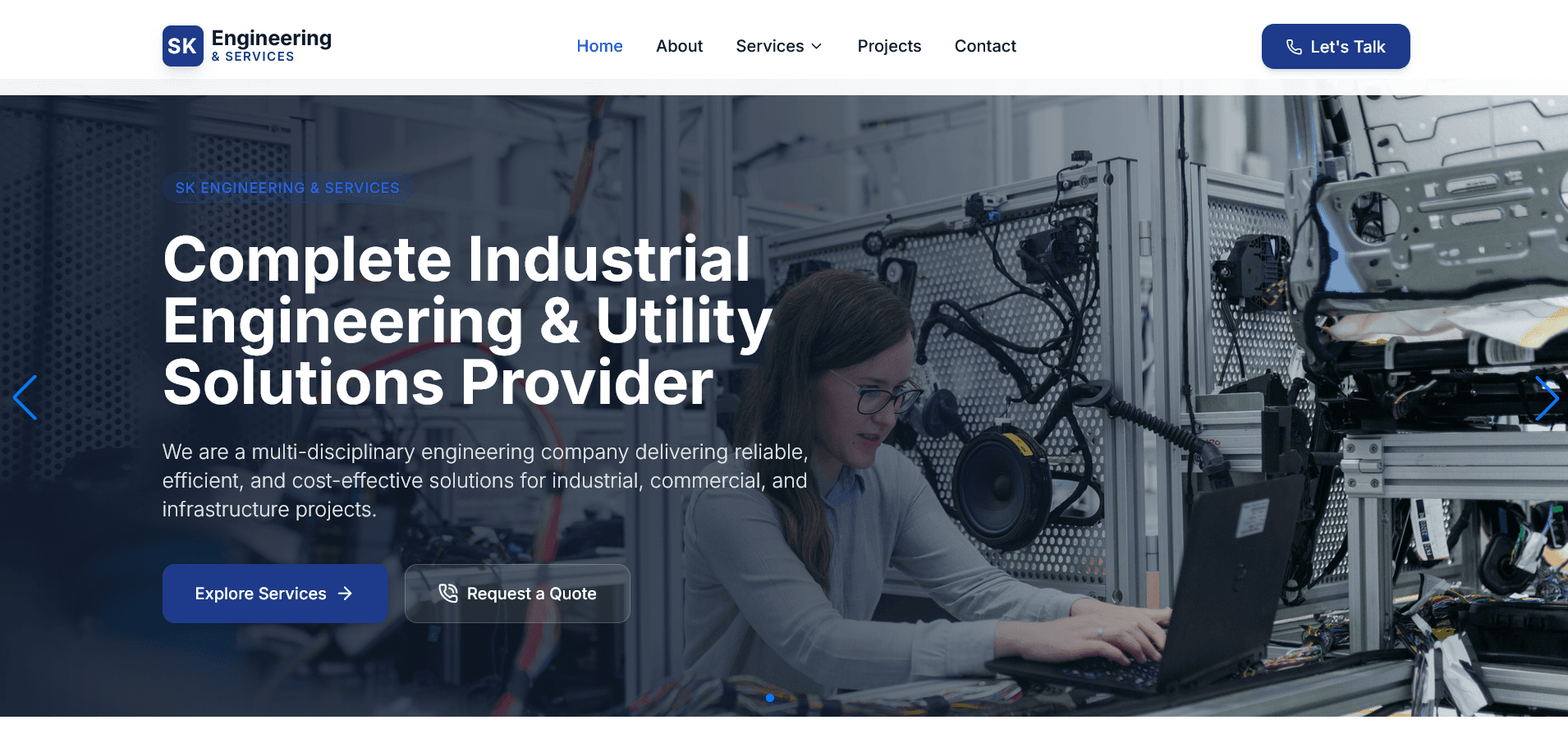SK eAnds — Premium retail · brand site